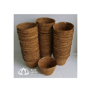 NOUVEAU Pot en fibre de coco écologique pour semis, pépinière et distribution en gros - Product Image 1