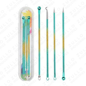 Kit de Instrumentos Avanzados para el Cuidado Facial, Kit Profesional de Extracción, Juego de Herramientas para el Cuidado de la Piel, para Eliminar Puntos Negros y Acné - Product Image 1