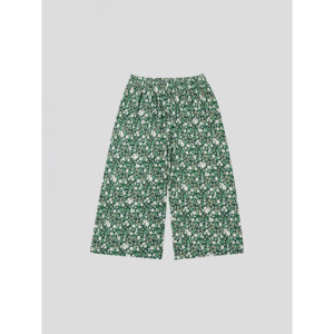 Pantaloni floreali da donna per pantaloni eleganti da vacanza in campagna - Product Image 1