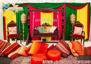 Wedding Stage Prettiest Jhoola for Bride Groom Customized Wedding <b>Decor</b> UK Sale DST Exports Factory USA Australia Wholesale USA - Product Image 4