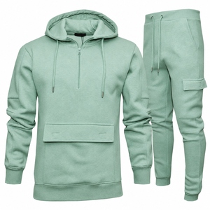 New Customized Logo Sports Wear <b>Tracksuit</b> For Mens Personalized Athletic Style <b>Tracksuits</b> Mens Low Price OEM Wholesale Trending - Product Image 5