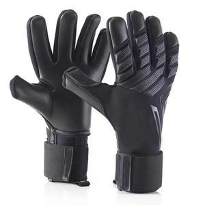 Gants de gardien de but en cuir de haute qualité avec logo personnalisable, sangle de poignet réglable, évacuation de l'humidité, fabrication allemande - Product Image 2