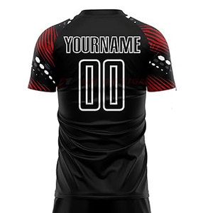Uniforme de Fútbol Sublimado de Diseño Personalizado de Alta Calidad, Secado Rápido, Transpirable, 100% Poliéster, Unisex, Venta en Línea - Product Image 4