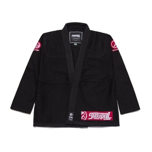 Kimono de Jiu Jitsu Shoyoroll Competitor 21 Rojo, 450 gsm, Negro, con Bolsas - Product Image 1