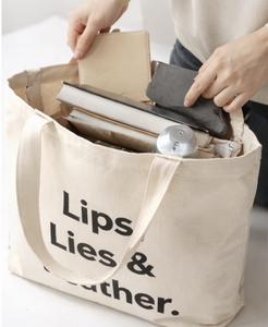 Sac fourre-tout en toile personnalisé pour femme, imprimé avec logo, nouvelle mode, faible MOQ, idéal pour le shopping – Vente chaude - Product Image 3