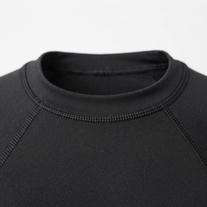 Good Price <b>Mens</b> Short Sleeve Compression <b>Swim</b> Shirt Plain Color Rash Guard <b>Men's</b> Full Sleeve <b>top</b> quality - Product Image 5