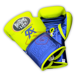No Boxing No Life Boxing Gloves Custom Leather Training Sparring Durable Non <b>Slip</b> Professional Fight Gloves Factory Supplier - Product Image 4
