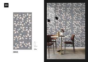 Azulejos de Porcelana Esmaltada Premium con Diseño 3D de 600x1200, 3D63 - Product Image 3