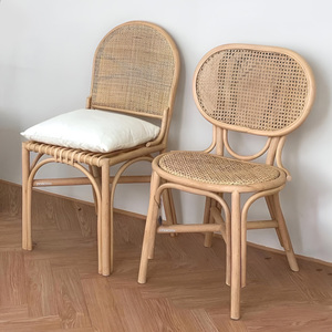 Juego de sillas de comedor de ratán natural, sillas Chiavari para bodas, eventos, sala de estar, muebles de cocina - Product Image 2