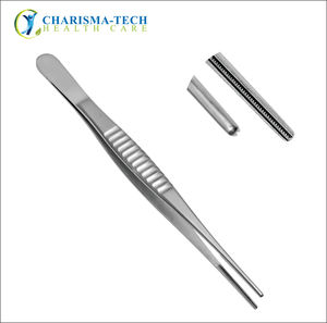Pinzas de tejido atraumáticas DeBakey manuales de primera calidad, reutilizables, de acero inoxidable, multifuncionales, cardiovasculares, vasculares, generales - Product Image 6