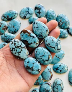 Cabochon de magnésite turquoise de qualité supérieure pour pendentif de bijoux, fait main, vente en gros, en vrac - Product Image 1