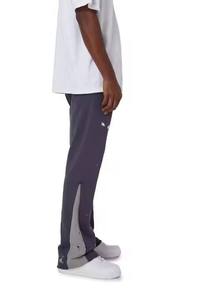 Pantalon évasé taille mi-haute pour homme Edoor Wears, style rétro vintage, extensible, décontracté, coupe large, 100 % coton, streetwear - Product Image 3