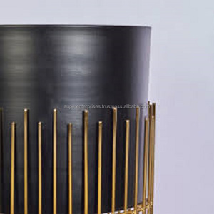 Vente chaude Jardinières En Laiton Décor Abordable En Métal Conception Jardinières Pots Intérieur Extérieur Bureau À Domicile Décor Plante Verte Planteur - Product Image 6