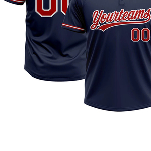 Camiseta de Béisbol Personalizada Morada y Verde para Hombre, Manga Corta, Nombre del Equipo y Número Impresos, Transpirable, 100% Poliéster, Corte Regular - Product Image 4