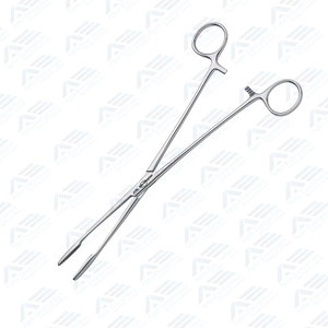 Medizinischer Schwammhalter mit Zange, Manuell Betriebene Chirurgische Instrumente für Krankenhäuser, CE-Zertifiziert, Edelstahl - Product Image 5