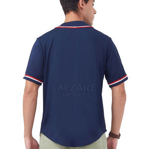 Camiseta de Béisbol Clásica, Diseño Único y Moderno, Transpirable, 100% Poliéster, Precio al por Mayor - Product Image 4