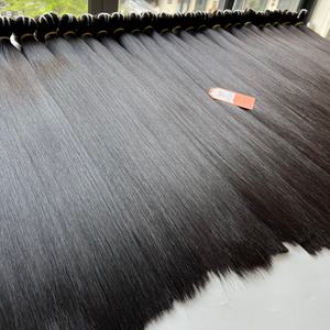 Vente en gros pas cher Extensions de cheveux Remy russes vierges à cuticule alignée à double tirage Faisceaux de cheveux raides de haute qualité - Product Image 3
