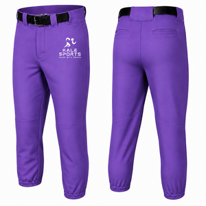 High Quality Baseball Pants Customized Color & Design 100% Polyester Material Quick Dry Breathable Sports Wear For Adults - Product Image 4