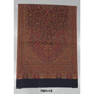 <b>WOOL</b> ACRYLIC BLENDED JAMAWAR SHAWL OR <b>SCARF</b> - Product Image 1