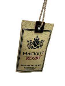 Étiquette volante personnalisée de haute qualité avec impression de chanvre sur toile et cuir, matériau recyclable et écologique avec ficelle en coton - Product Image 3