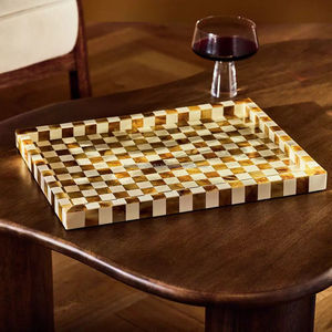 Bandeja Rectangular de Resina Moderna de Gran Capacidad para Sala de Estar, Escritorio, Baño, Bandeja para Artículos de Aseo, Personalizable al por Mayor por el Fabricante - Product Image 2