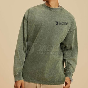 Sudaderas Básicas con Lavado Ácido para Hombre, Nuevo Diseño, Alta Calidad, Más Vendidas, Oferta - Product Image 2