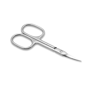 Ciseaux professionnels russes pour manucure, en acier inoxydable tranchant, pour cuticules, sourcils et soin des ongles, lames courbées à pointe affûtée - Product Image 1