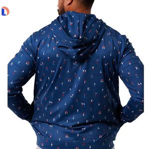 Sudaderas con capucha de sublimación de alta calidad, Camisa con capucha para hombre, Sudadera con capucha de Golf - Product Image 2