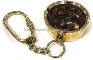 กุญแจล็อคพวงมาลัยเรือทองเหลืองแท้คุณภาพพรีเมียม สไตล์วินเทจ สำหรับตกแต่งบ้านและเป็นของขวัญ ของตกแต่งสไตล์วินเทจและของสะสมโบราณ - Product Image 5