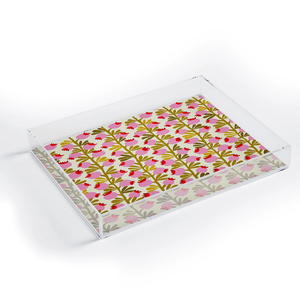 Minimalist Printed Acrylic Serving Storage Tray For <b>Coffee</b> Snacks Breakfast Vanity Organizer & Serving Platter For Homes &Hotels - Product Image 4