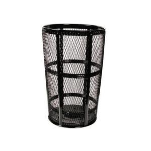 Poubelles en métal grillagé, idéales pour une utilisation en intérieur et en extérieur grâce à leurs propriétés résistantes aux intempéries - Product Image 1