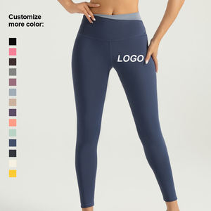 Leggings de sport taille haute pour femmes, doux, confortables et extensibles, pour l'entraînement et la gym, fabriqués par un fabricant de vêtements de performance pour femmes, avec technologie anti-humidité. - Product Image 4