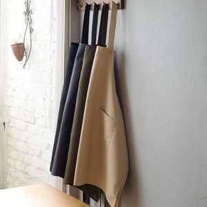 Custom Size Low MOQ Ready to Ship Thermal Durable Bib <b>Work</b> <b>Apron</b> Leather with Pocket for Kitchen Use - Product Image 3