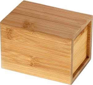 Porte-stylos en bambou et support de cartes de visite pour bureau, maison, école - Product Image 5