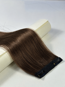 Extensions à clipser AZURA HAIR 100% cheveux humains vietnamiens, Remy, double trame, pointes pleines, couleur naturelle, vente en gros - Product Image 4