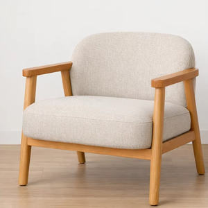 Sillón Individual Acolchado de Terciopelo, Silla de Descanso, Mueble Cómodo para Lectura, Decoración para Sala de Estar, Dormitorio o Apartamento - Product Image 1