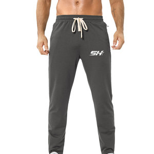 Contemporary Look Men's Fleece Sweatpants With Customizable Packaging Smooth Texture Blend Material Heavyweight Wholesale Pants - Product Image 1