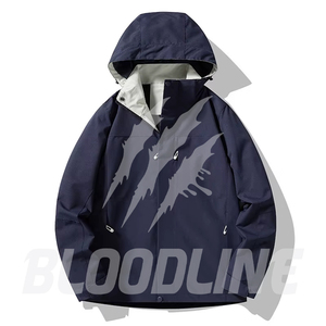 Men's Color Blocking <b>Waterproof</b> Breathable Windproof Eco-Friendly Quick Dry Puffer <b>Jacket</b> Zipper Closure Formal Winter Regular - Product Image 6