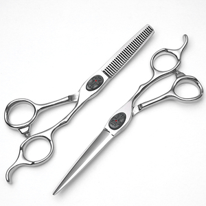 Ciseaux de coiffure professionnels pour salon, ensemble de ciseaux de coiffure pour styliste, ciseaux à effiler, outil de coiffure pour barbier - Product Image 2
