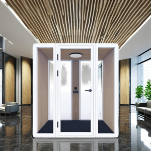 Duo HIPOD - Cabinas Telefónicas Modernas para Oficina, Cabinas Acústicas para Reuniones en Casa/Oficina, Cabinas Telefónicas Modulares para Trabajar - Product Image 1