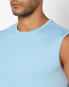 New <b>Top</b> Sale Product OEM Polyester Quick Dry Running tank <b>Tops</b> Custom logo Unisex Sports Vest Gym <b>Mesh</b> tank <b>Top</b> Men Breathable - Product Image 4