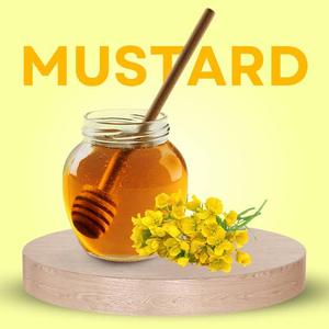 Miel de moutarde naturel NIRVAN GLOBAL 80 Brix 1 kg Pur Testé en laboratoire Certifié FSSAI Prêt à consommer - Product Image 3