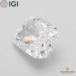 Diamant CVD de laboratoire en forme de coussin avec certificat IGI, couleur D, clarté VVS1, 3,00 carats, pour centre de bague de fiançailles - Product Image 3