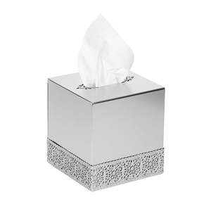 Boîte à mouchoirs élégante en métal pour salles de bain, salons et bureaux – Meilleur prix - Product Image 2