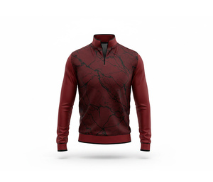Custom Teamwear Quarter Zip Sports Jacket Manufacturer for <b>Men</b> Women Youth Sportswear Quick Dry Team <b>Pullover</b> - Product Image 1