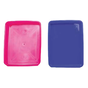 Vente en gros Plateau rectangulaire en plastique épais Solution de rangement polyvalente pour le bureau et la maison pour la cuisine et la vaisselle sans danger pour les aliments - Product Image 1