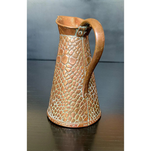 Large Copper <b>Jug</b> With Traditional Indian Design Perfect For <b>Drinking</b> Water Daily Hydration And Home Dining Decor Accessories - Product Image 2