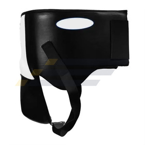Protector Inguinal de Alta Calidad con Logotipo Personalizado, Protector Inguinal de Cuero Antideslizante para Hombre, para Entrenamiento de Boxeo, MMA, Muay Thai - Product Image 3