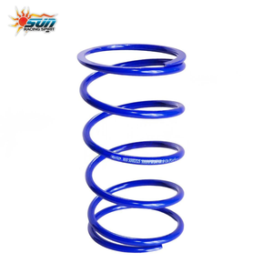 Nouvelle pièce de performance SUN Racing pour scooter Yamaha MIO M3/MIO SOUL I 125 CVT : ressort central 1000 tr/min en acier bleu pour une puissance améliorée - Product Image 1