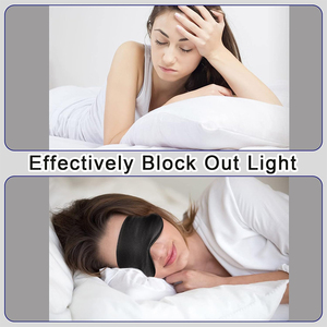 Customized Travel Wear <b>Eye</b> Cover <b>Masks</b> 100% Silk Breathable Deep Sleeping <b>Masks</b> 4 Season Lightweight Light Blocking <b>Masks</b> - Product Image 6